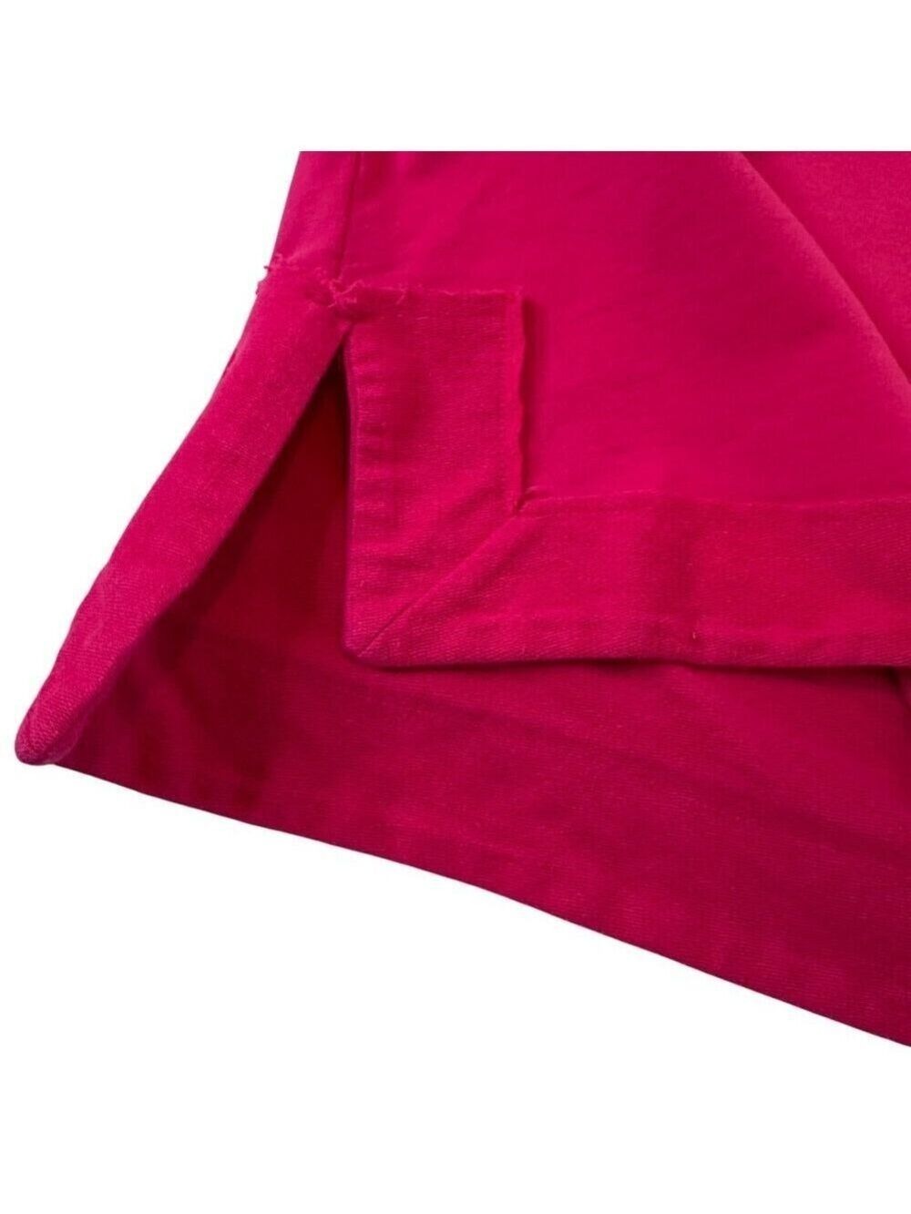 Umgee Oversized 1XL Tunic Top Hot Pink Cotton Flowy Plus Size Top Casual Office - Picture 14 of 16